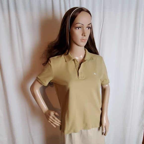 Lauren Ralph Lauren Tops - Lauren Ralph Lauren Polo Shirt in Khaki si…